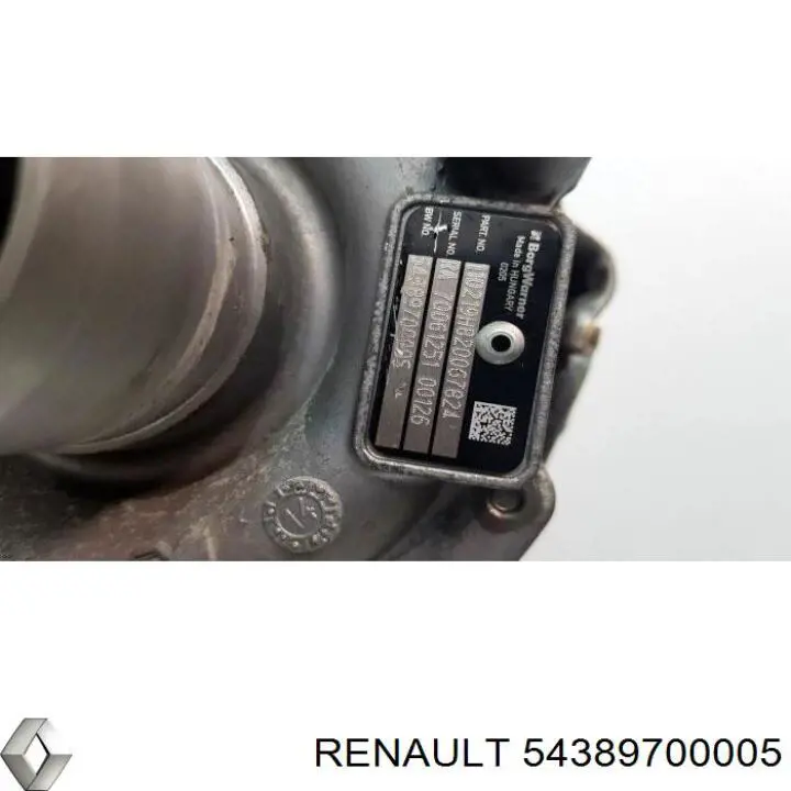 Турбонагнетатель Renault (RVI) 54389700005 цена, от 242.05 USD