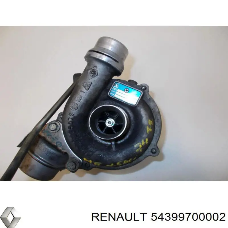 Турбонагнетатель Renault (RVI) 54399700002 цена, от 182.92 USD