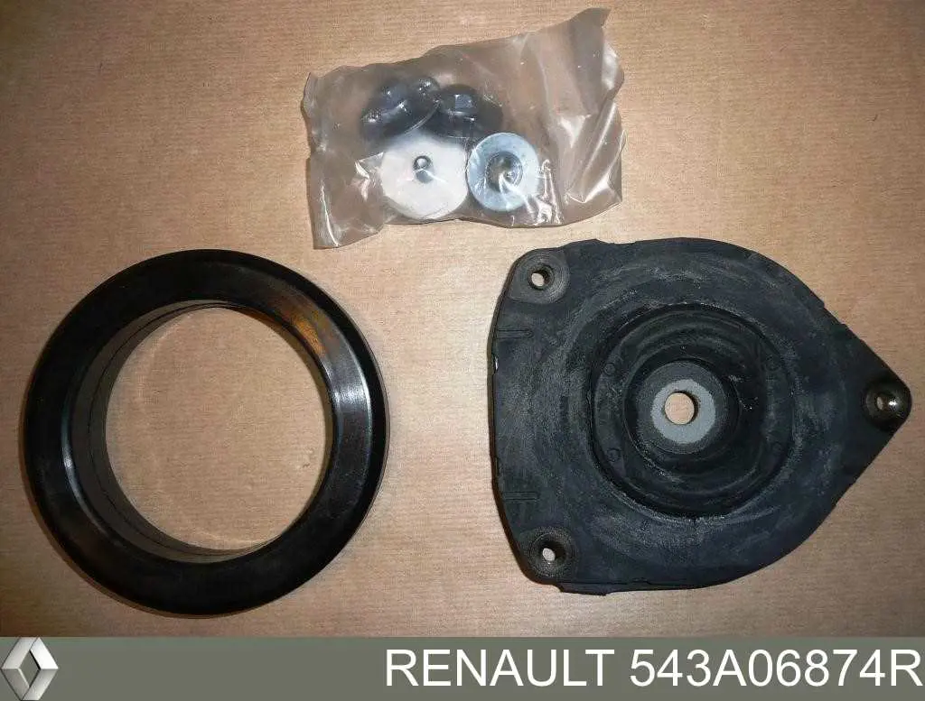 543A06874R Renault (RVI) suporte de amortecedor dianteiro