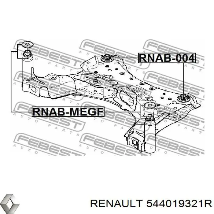 Купить FP5628250 Renault (RVI) Поперечина передней подвески