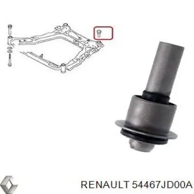 Сайлентблок 54467JD00A Renault (RVI)