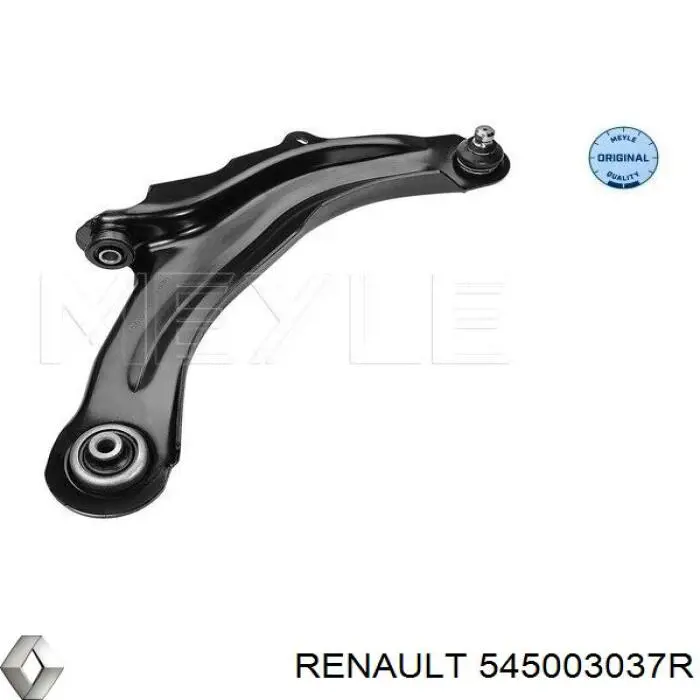 Правый рычаг передней нижней подвески Renault (RVI) 545003037R цена, от 36.41 USD