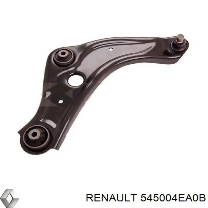 545004EA0B Renault (RVI) braço oscilante inferior direito de suspensão dianteira