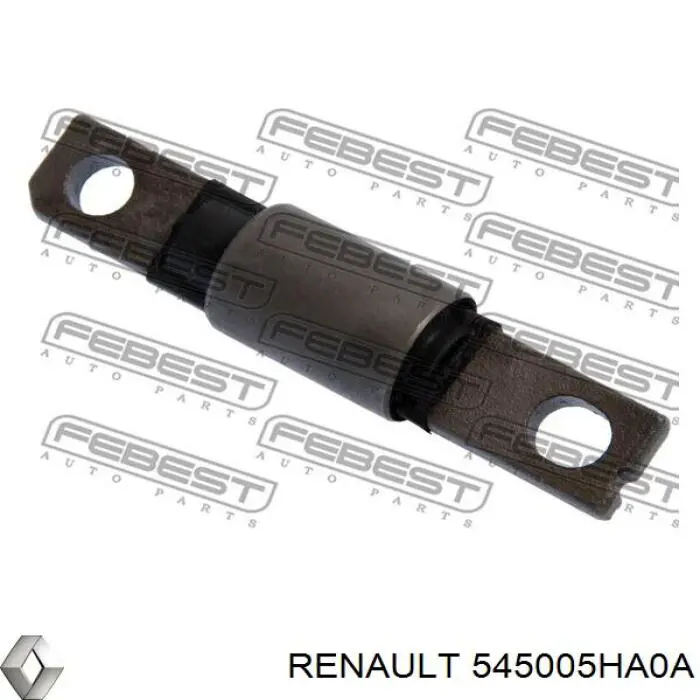 545005HA0A Renault (RVI) braço oscilante inferior direito de suspensão dianteira