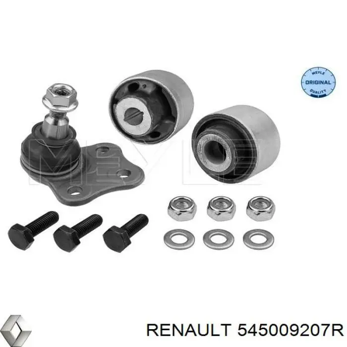 Купить 545009207R Renault (RVI) Нижний правый рычаг передней подвески