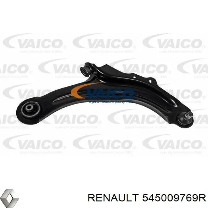 Правый рычаг передней нижней подвески Renault (RVI) 545009769R цена, от 39.25 USD