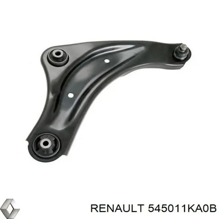 Левый рычаг передней нижней подвески Renault (RVI) 545011KA0B цена, от 43.86 USD