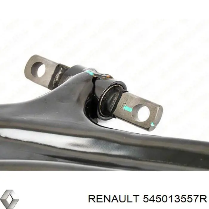 545013557R Renault (RVI) braço oscilante inferior esquerdo de suspensão dianteira