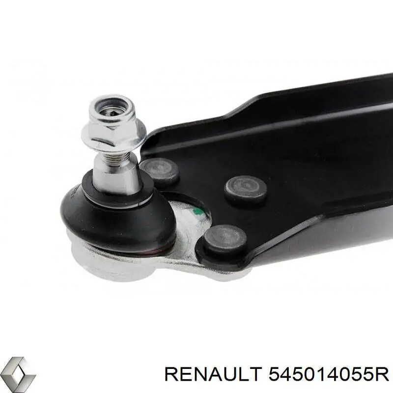 545014055R Renault (RVI) braço oscilante inferior esquerdo de suspensão dianteira