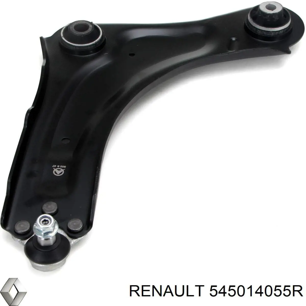 Левый рычаг передней нижней подвески Renault (RVI) 545014055R цена, от 45.39 USD