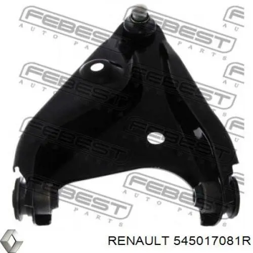 Левый рычаг передней нижней подвески Renault (RVI) 545017081R цена, от 66.04 USD