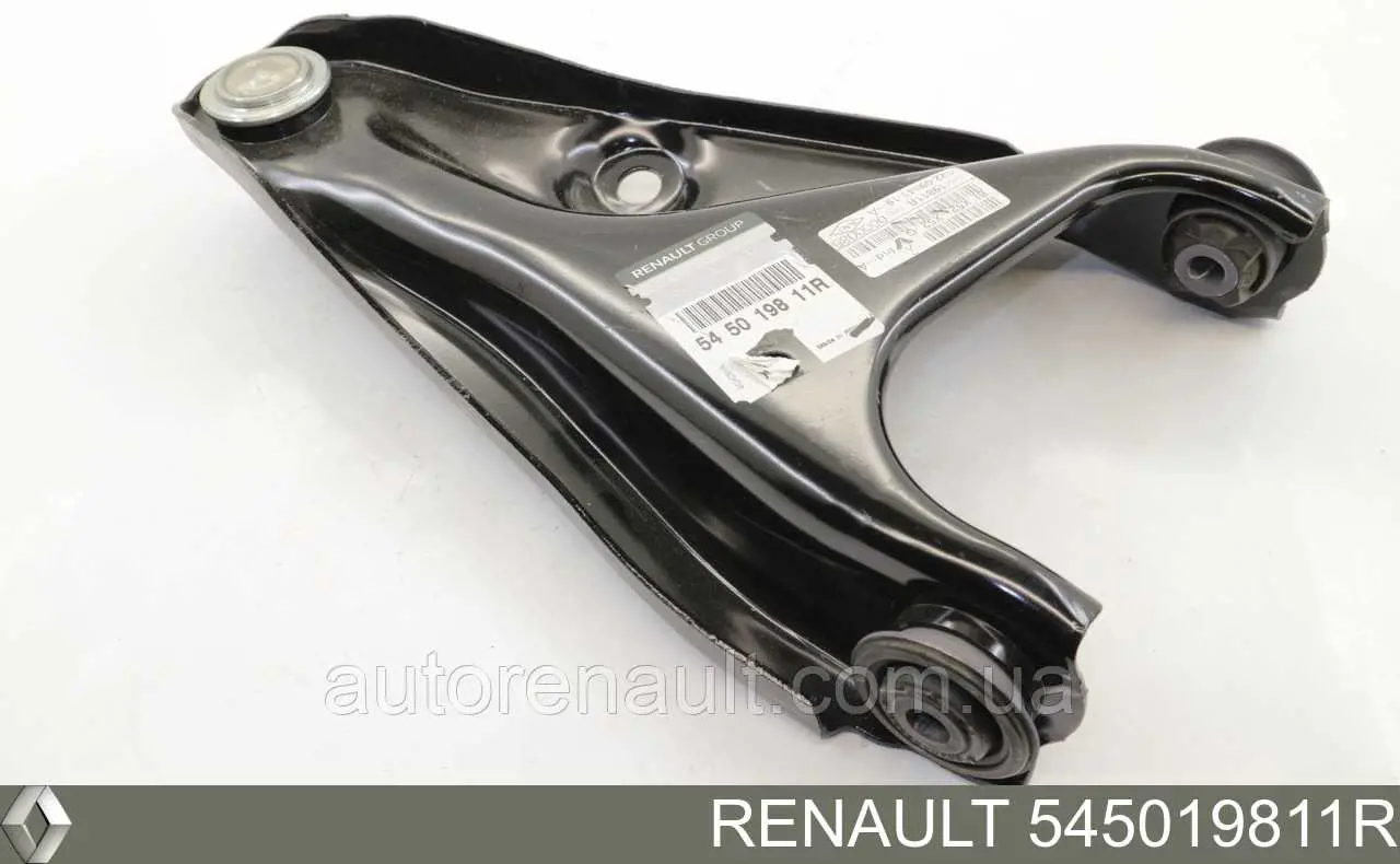 Левый рычаг передней нижней подвески Renault (RVI) 545019811R цена, от 38.01 USD