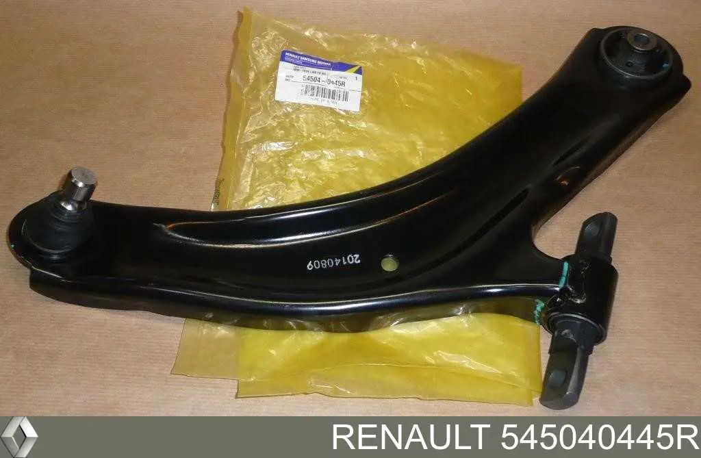 Правый рычаг передней нижней подвески Renault (RVI) 545040445R цена, от 91.73 USD