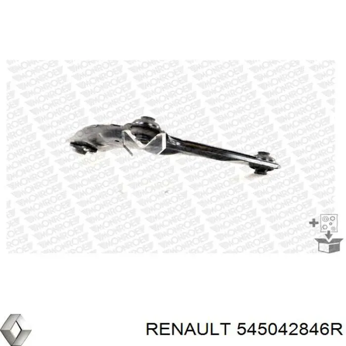 Правый рычаг передней нижней подвески Renault (RVI) 545042846R цена, от 91.11 USD
