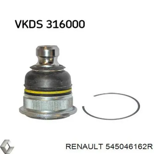 Правый рычаг передней нижней подвески Renault (RVI) 545046162R цена, от 56.79 USD