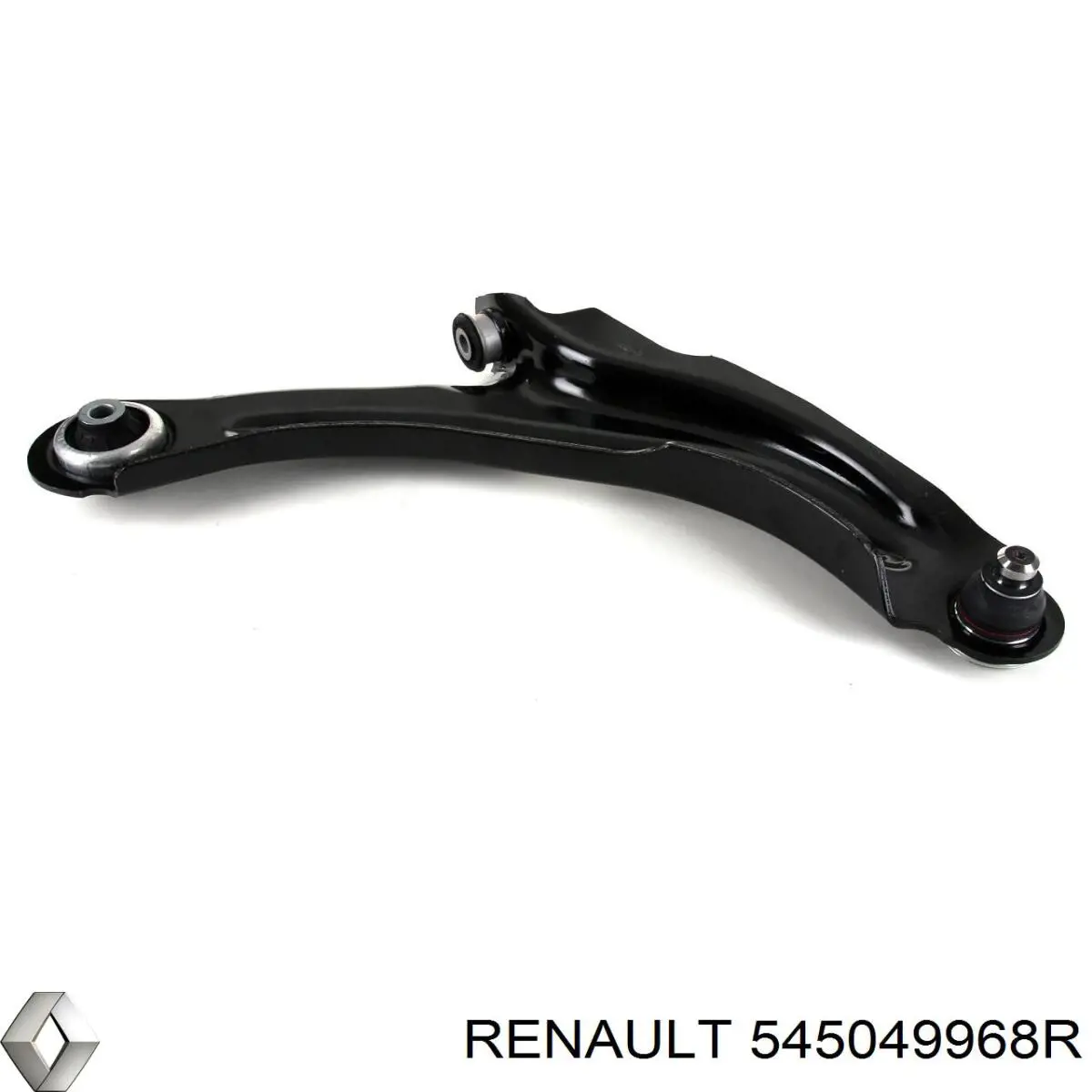 545049968R Renault (RVI) braço oscilante inferior direito de suspensão dianteira