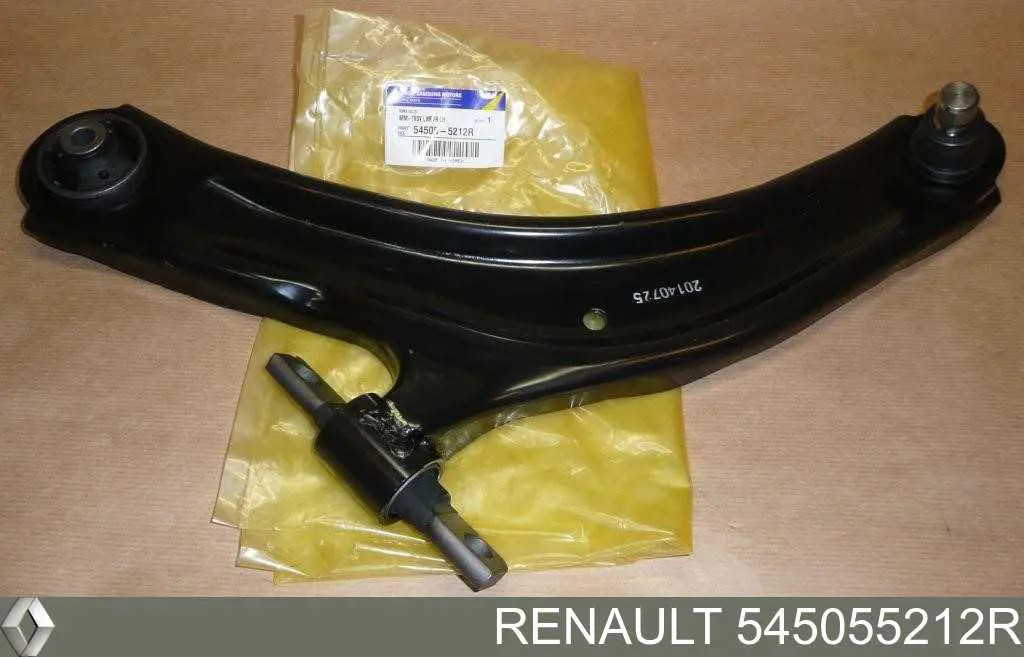 Левый рычаг передней нижней подвески Renault (RVI) 545055212R цена, от 76.50 USD