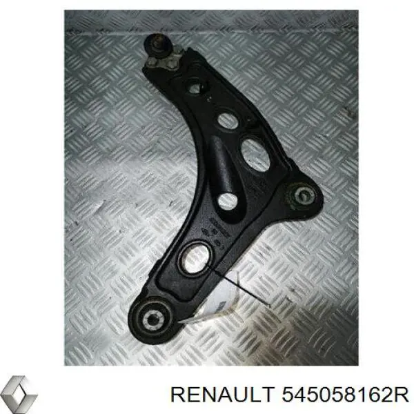 545058162R Renault (RVI) braço oscilante inferior esquerdo de suspensão dianteira