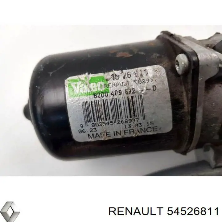 54526811 Renault (RVI) Мотор стеклоочистителя передний