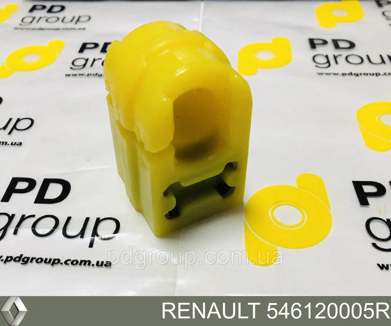 546120005R Renault (RVI) bucha de estabilizador dianteiro