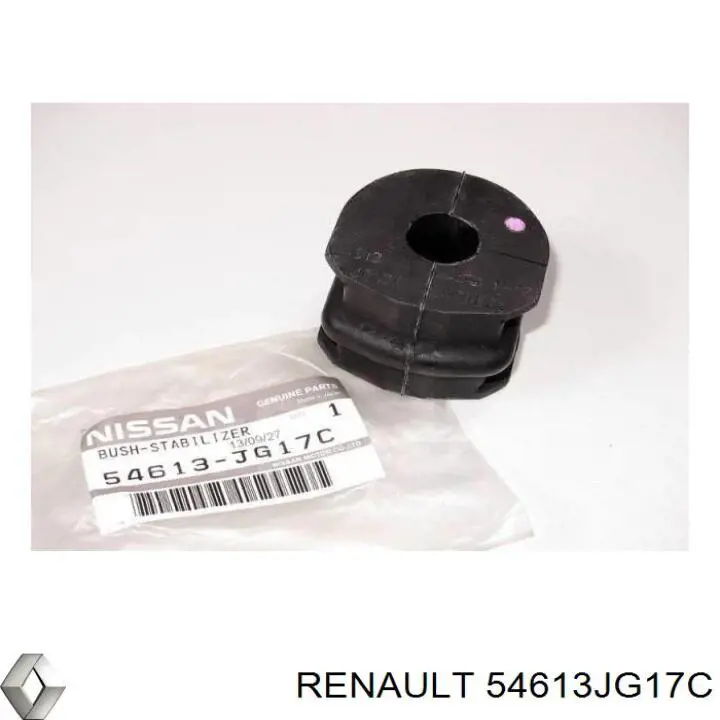 Втулка стабилизатора заднего Renault (RVI) 54613JG17C