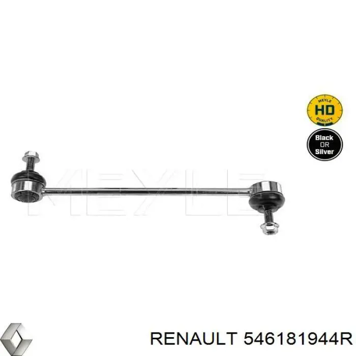 546181944R Renault (RVI) montante de estabilizador dianteiro