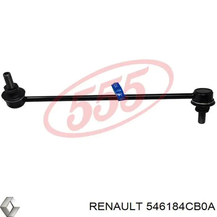 Стойка переднего стабилизатора правая 546184CB0A Renault (RVI)