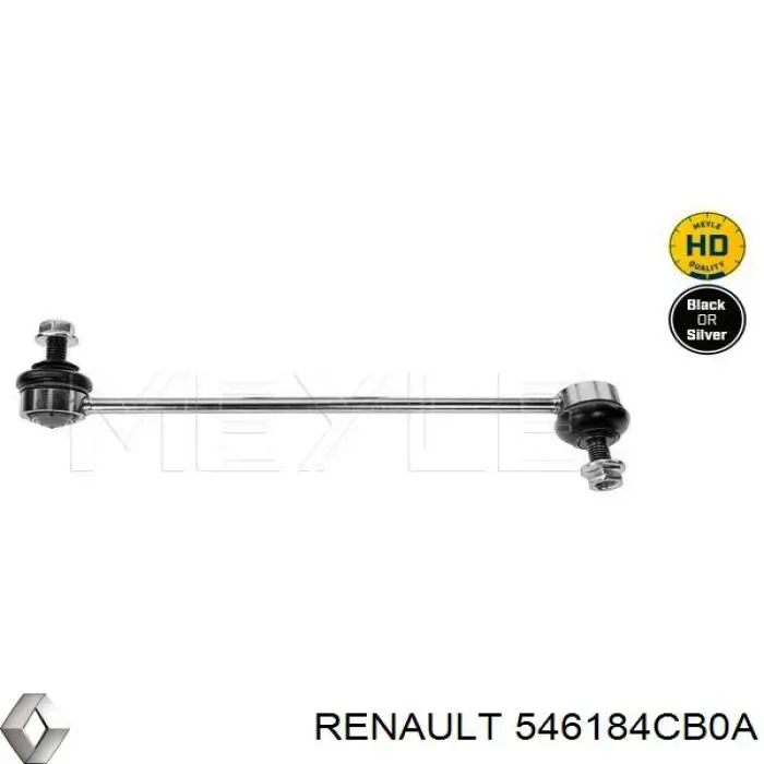 Линк стабилизатора, переднего, правый Renault (RVI) 546184CB0A цена, от 8.94 USD