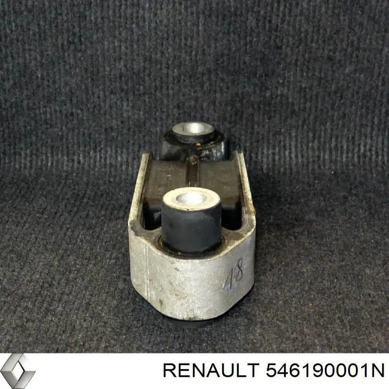 Подушка (опора) двигателя левая нижняя 546190001N Renault (RVI)