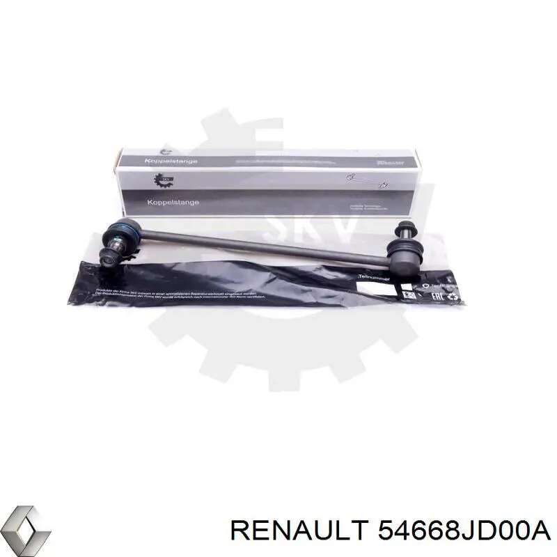 Стойка стабилизатора переднего левая Renault (RVI) 54668JD00A