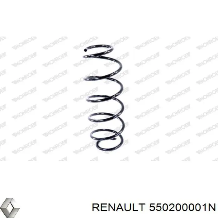 Пружина амортизатора Renault (RVI) 550200001N цена, от 30.10 USD