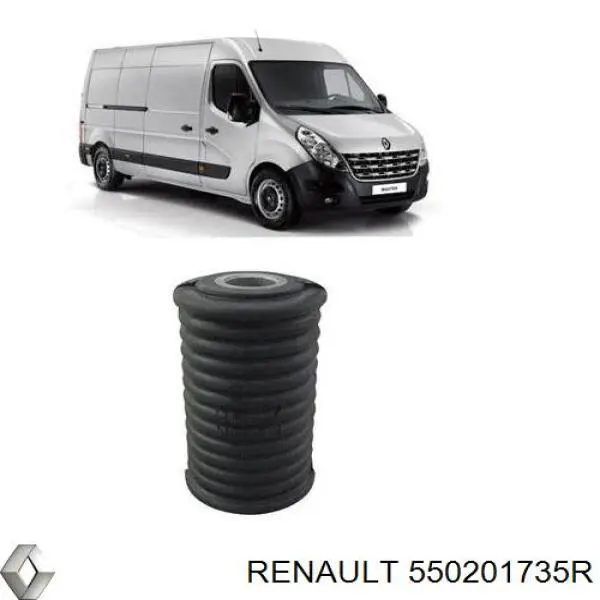 Рессоры задние (пружины задней подвески) Renault (RVI) 550201735R цена, от 76.01 USD