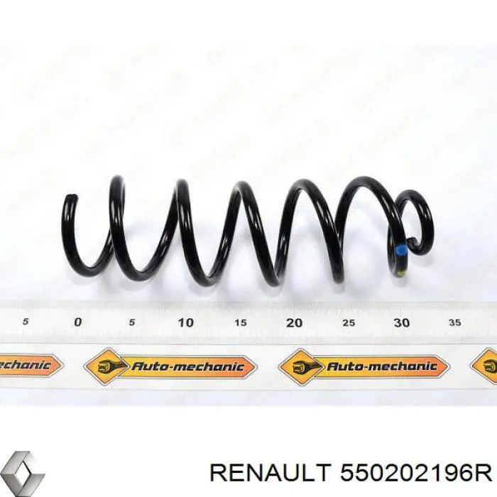 550202196R Renault (RVI) пружина задняя