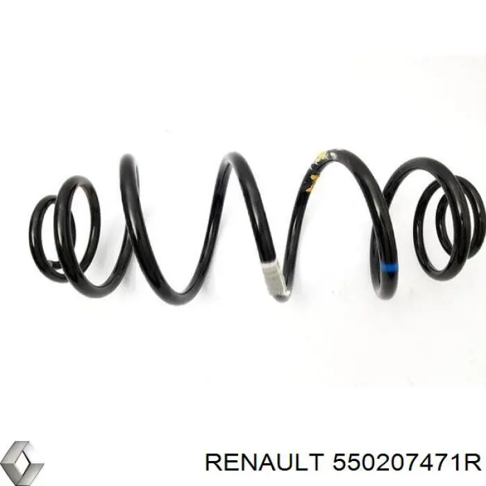 550207471R Renault (RVI) пружина задняя