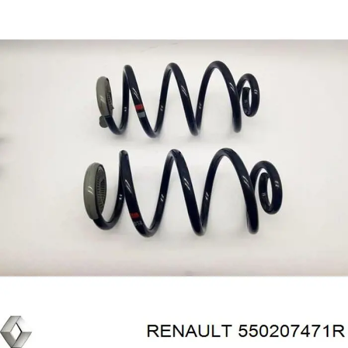 Пружина амортизатора Renault (RVI) 550207471R цена, от 20.31 USD