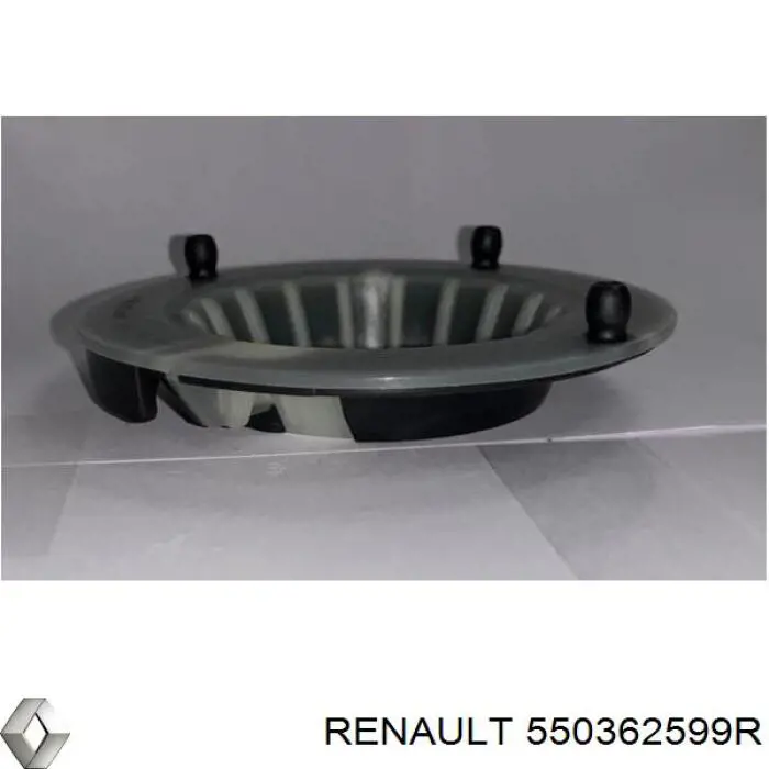 550362599R Renault (RVI) espaçador (anel de borracha da mola traseira inferior)