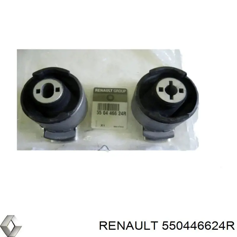 550446624R Renault (RVI) bloco silencioso de viga traseira (de plataforma veicular)