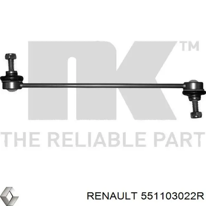 Купить 551103022R Renault (RVI) Амортизационная стойка