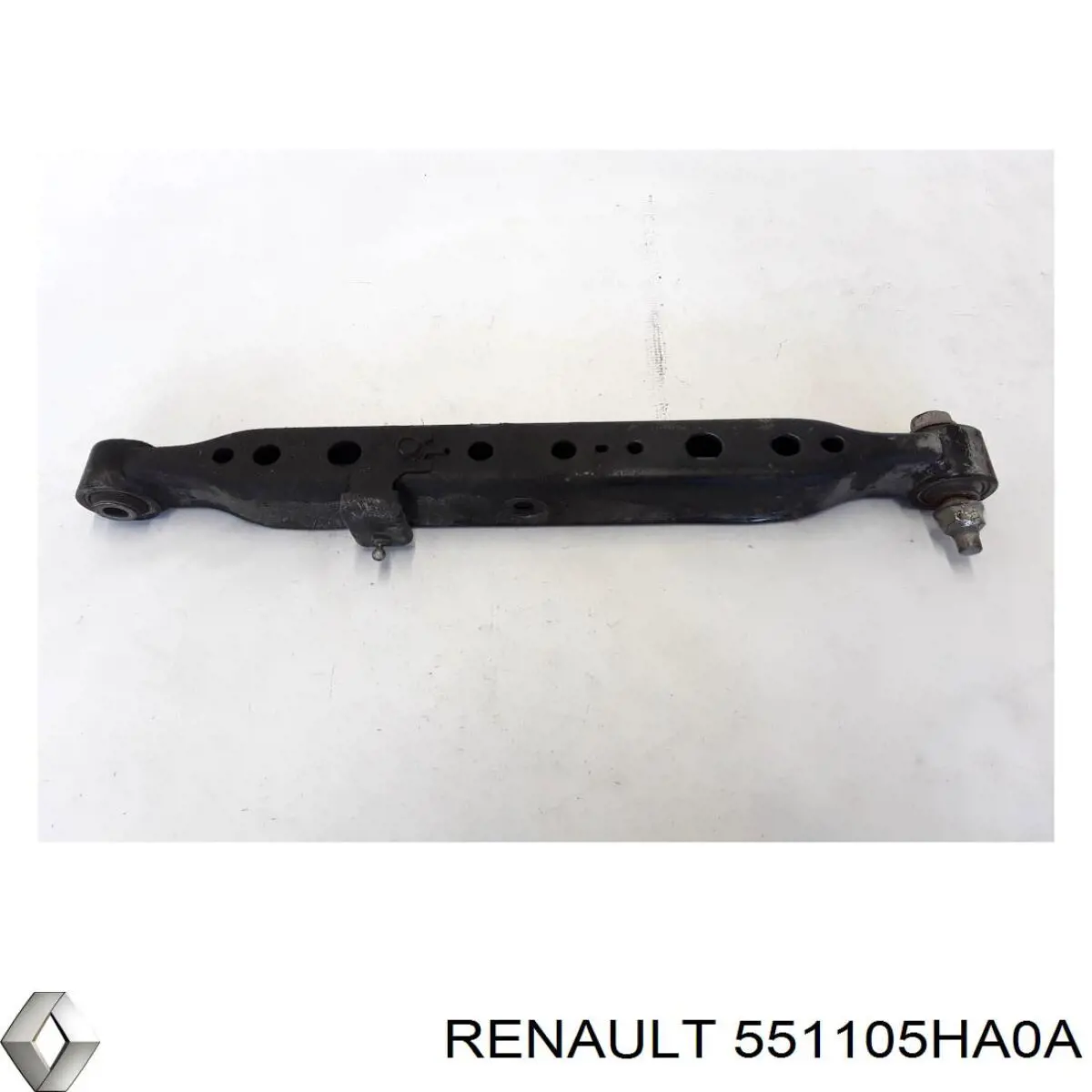 551105HA0A Renault (RVI) braço oscilante inferior direito de suspensão traseira
