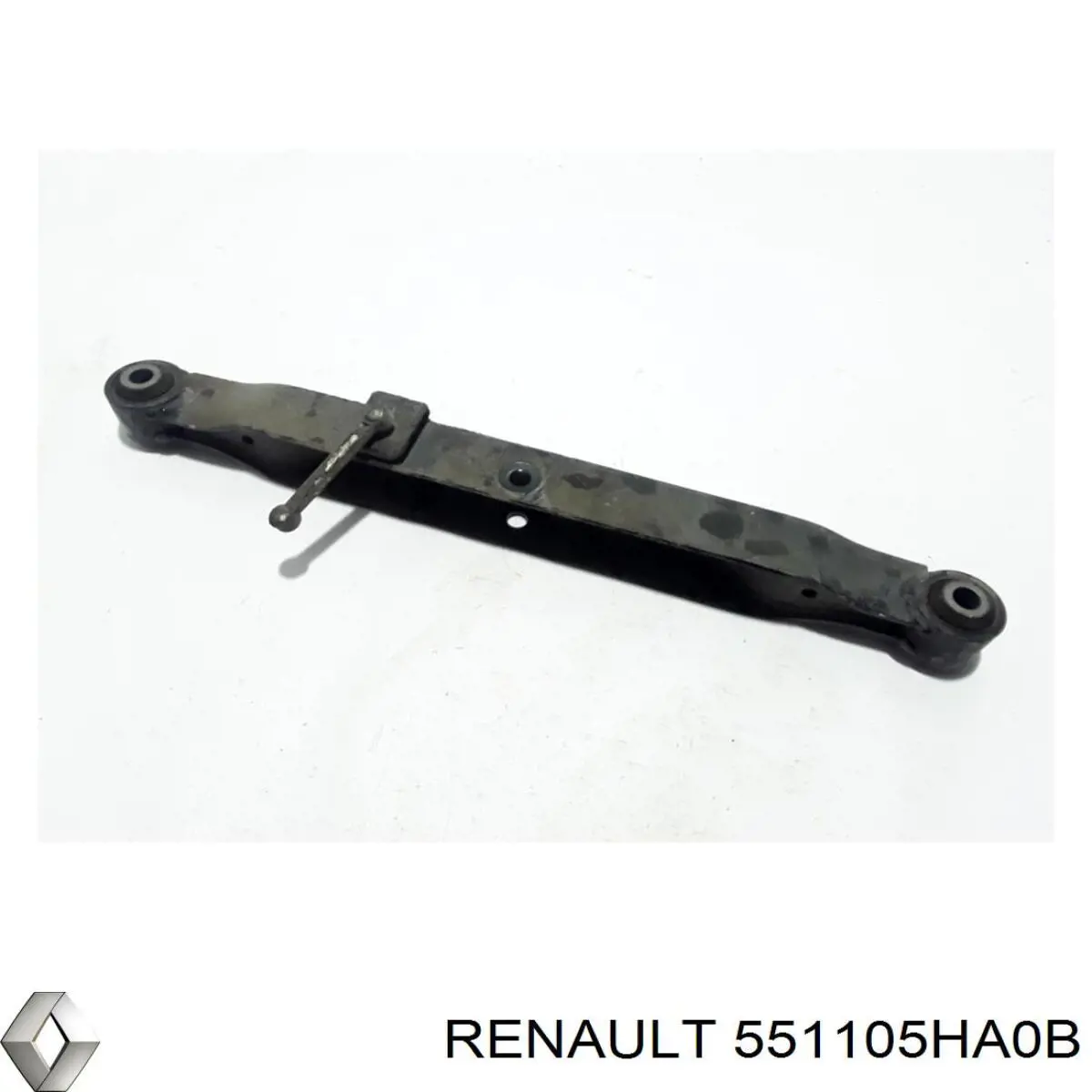 551105HA0B Renault (RVI) braço oscilante inferior direito de suspensão traseira