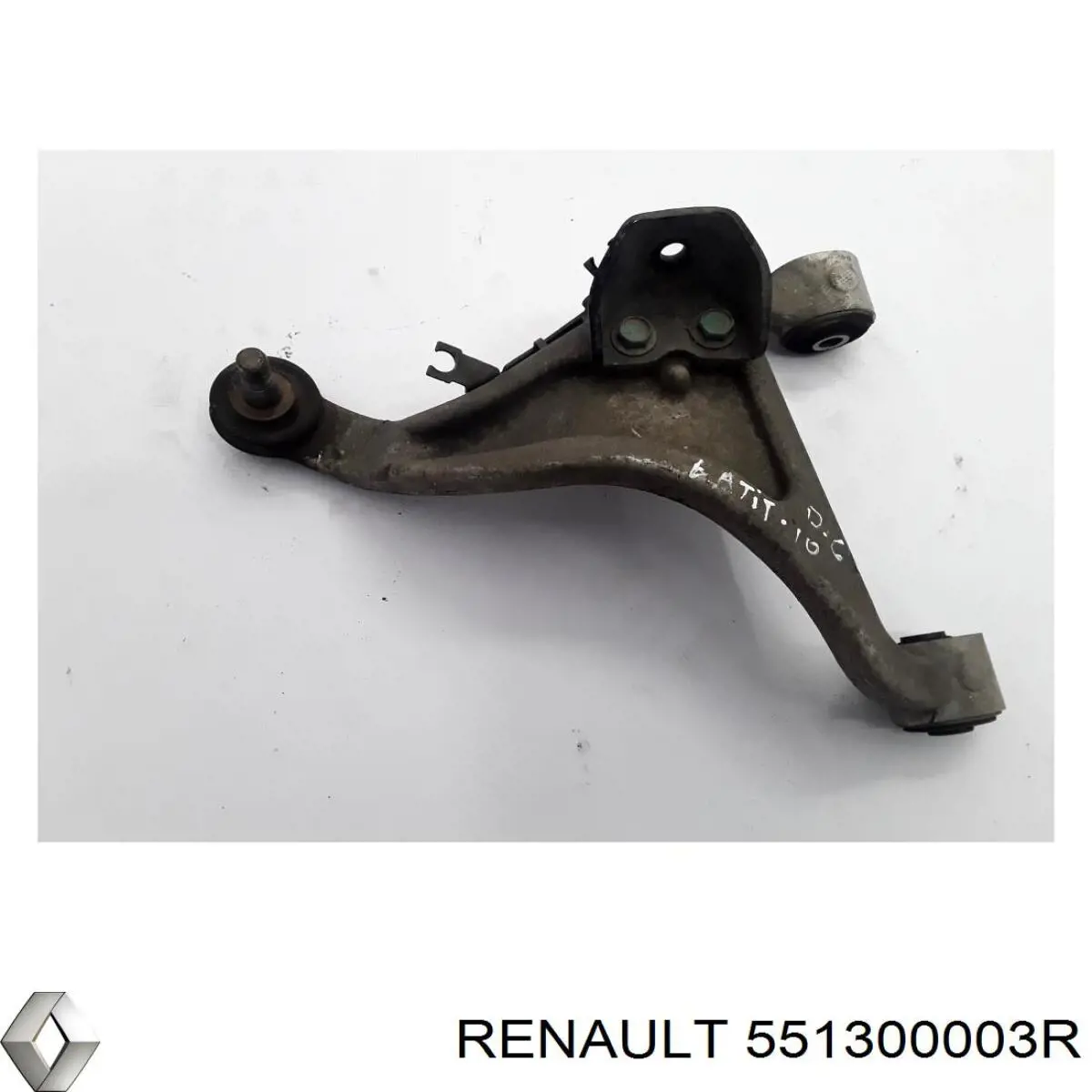 Купить 551300003R Renault (RVI) Рычаг задней подвески верхний, правый