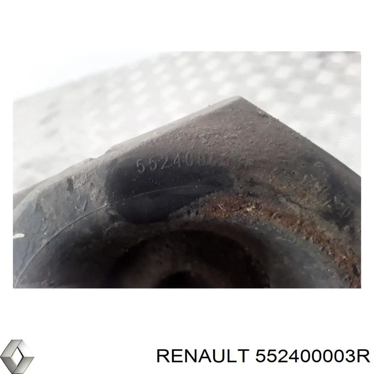 Espaçador (anel de borracha) da mola traseira inferior para Renault Scenic (JZ0)