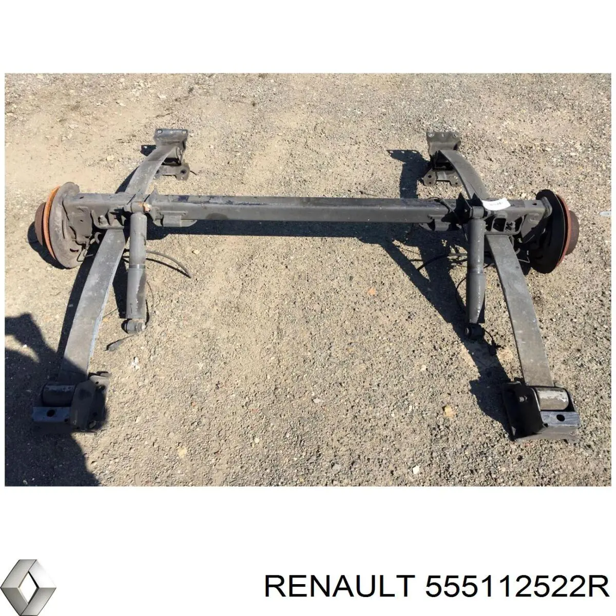 Балка задней подвески поперечная Renault (RVI) 555112522R цена, от 74.49 USD