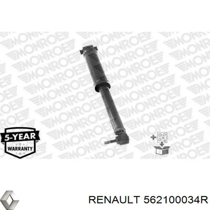 Стойка амортизатора задняя Renault (RVI) 562100034R цена, от 50.34 USD