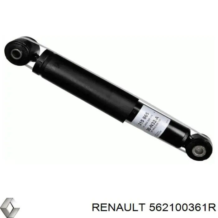 562100361R Renault (RVI) amortecedor traseiro