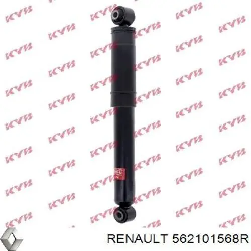 562101568R Renault (RVI) amortecedor traseiro