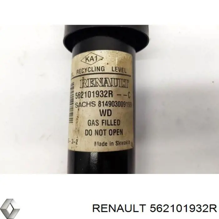 Стойка амортизатора задняя Renault (RVI) 562101932R цена, от 22.89 USD