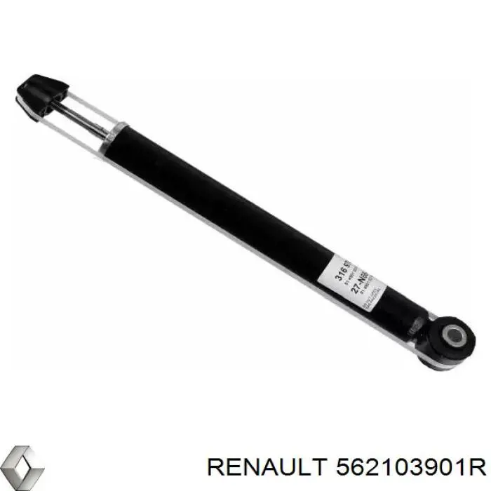 562103901R Renault (RVI) amortecedor traseiro
