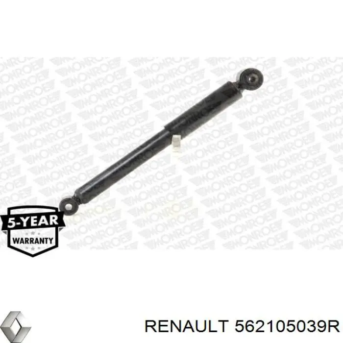 562105039R Renault (RVI) Амортизаторы задние