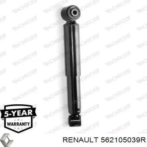 562105039R Renault (RVI) amortecedor traseiro